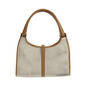 Gucci Tan Camel Shoulder Leather Jackie Bag Gray Suede Brown Tan